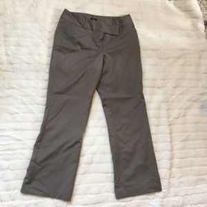 Ann Taylor Curvy Petite Gray Work Pants